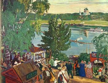 Promenade Along the Volga